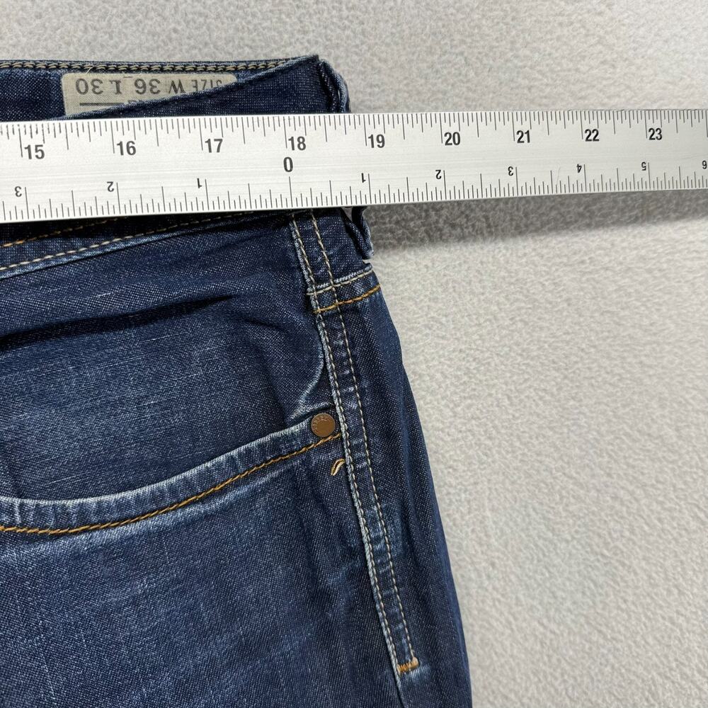 Diesel Jeans men's 36 Fits 37x31 Blue Larkee Straight Faded Regular Vintage y2k - Picture 2 of 7